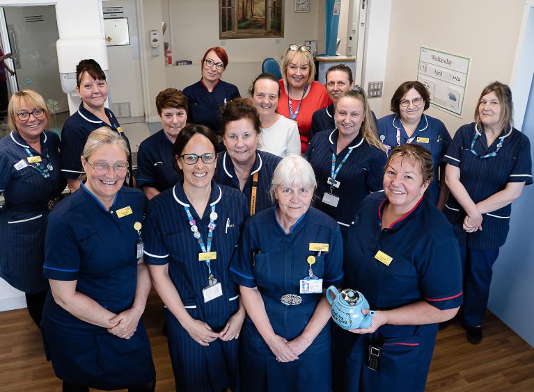 Members of the TRFT's talented nursing teams